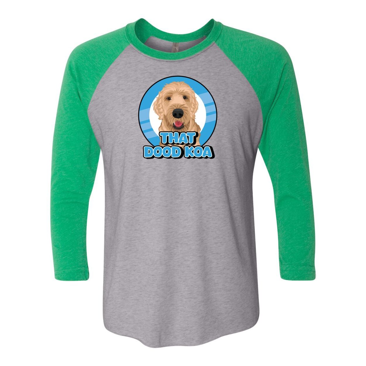 Unisex Tri-Blend Three-Quarter Sleeve Baseball Raglan Tee
