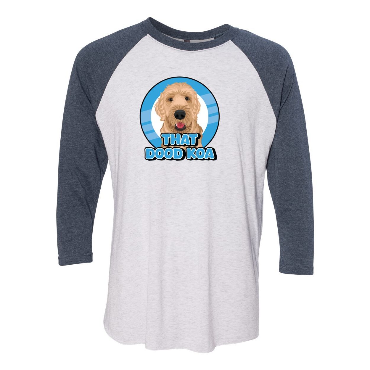 Unisex Tri-Blend Three-Quarter Sleeve Baseball Raglan Tee