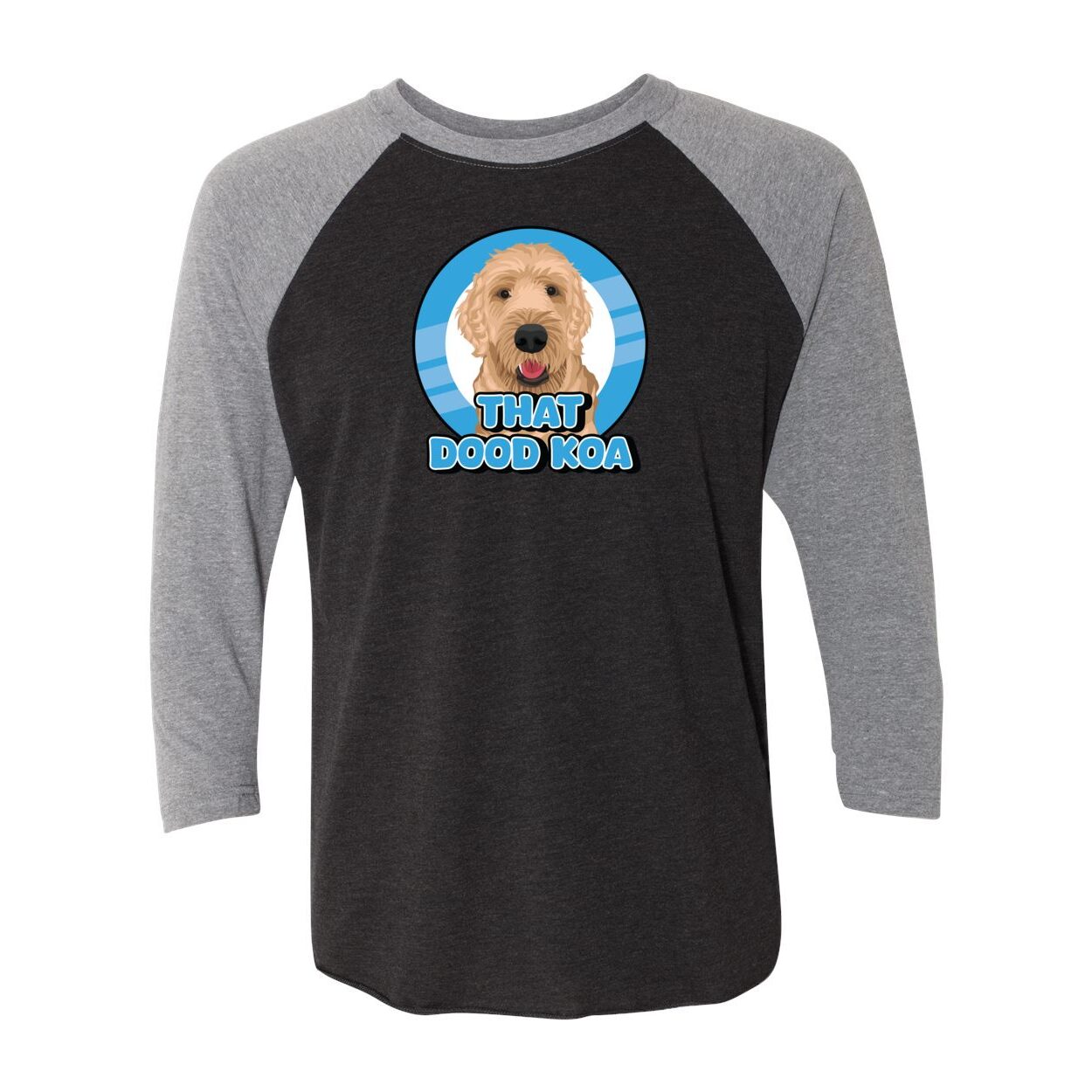 Unisex Tri-Blend Three-Quarter Sleeve Baseball Raglan Tee