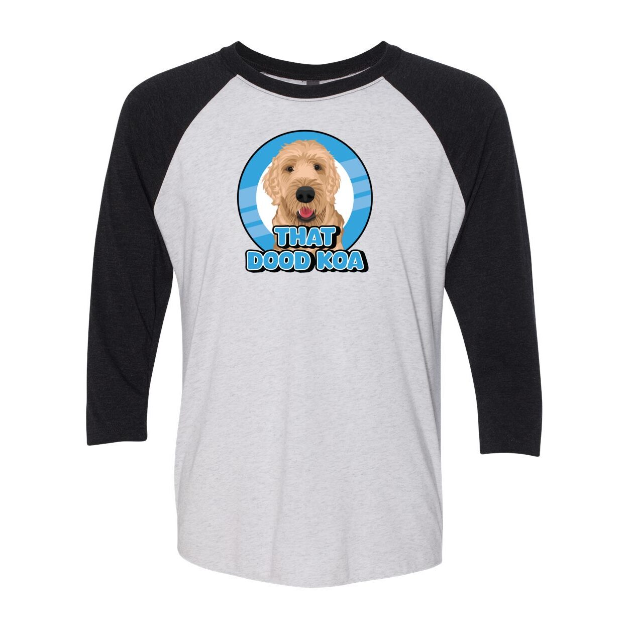 Unisex Tri-Blend Three-Quarter Sleeve Baseball Raglan Tee
