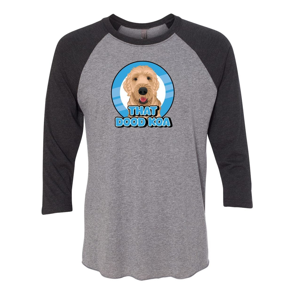 Unisex Tri-Blend Three-Quarter Sleeve Baseball Raglan Tee