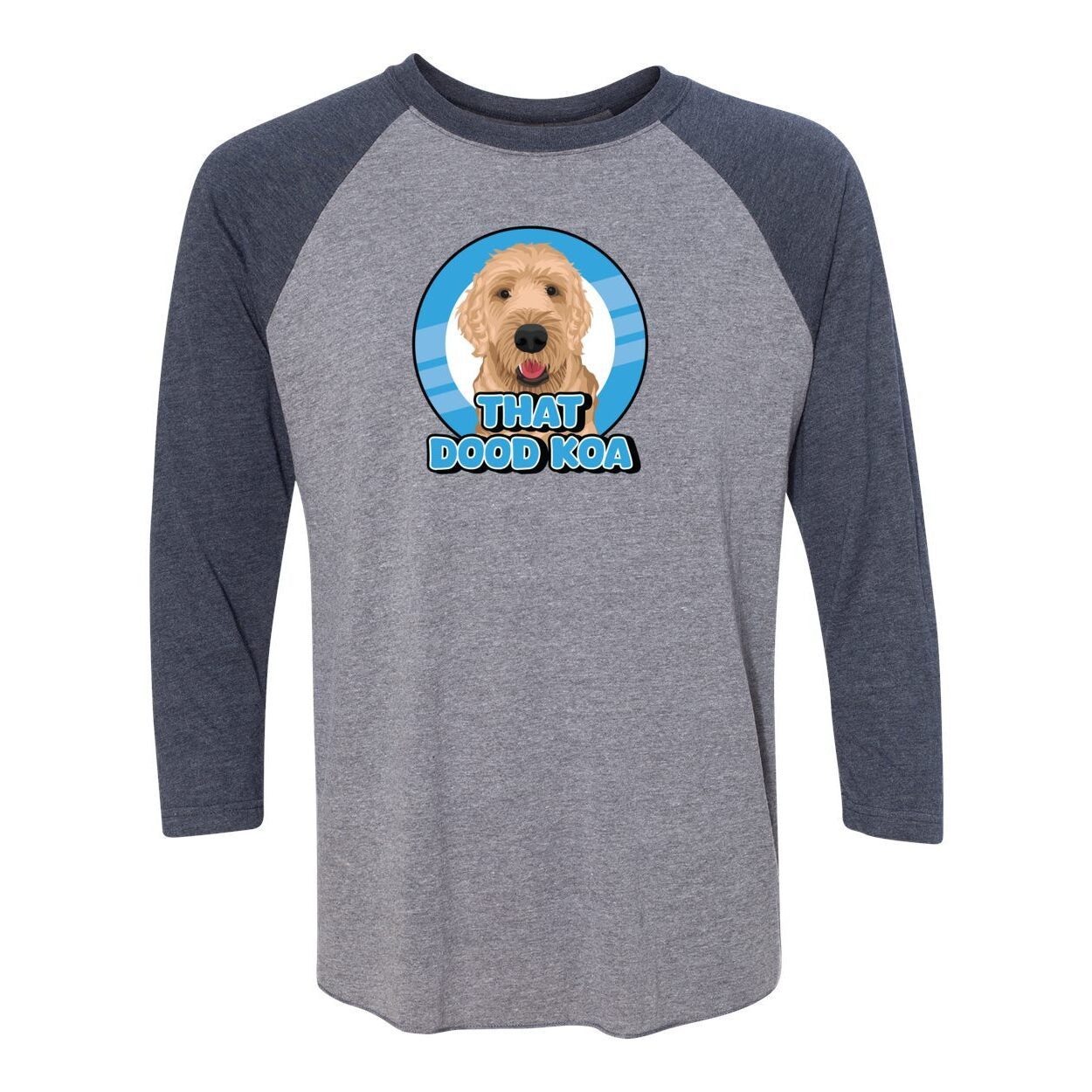 Unisex Tri-Blend Three-Quarter Sleeve Baseball Raglan Tee