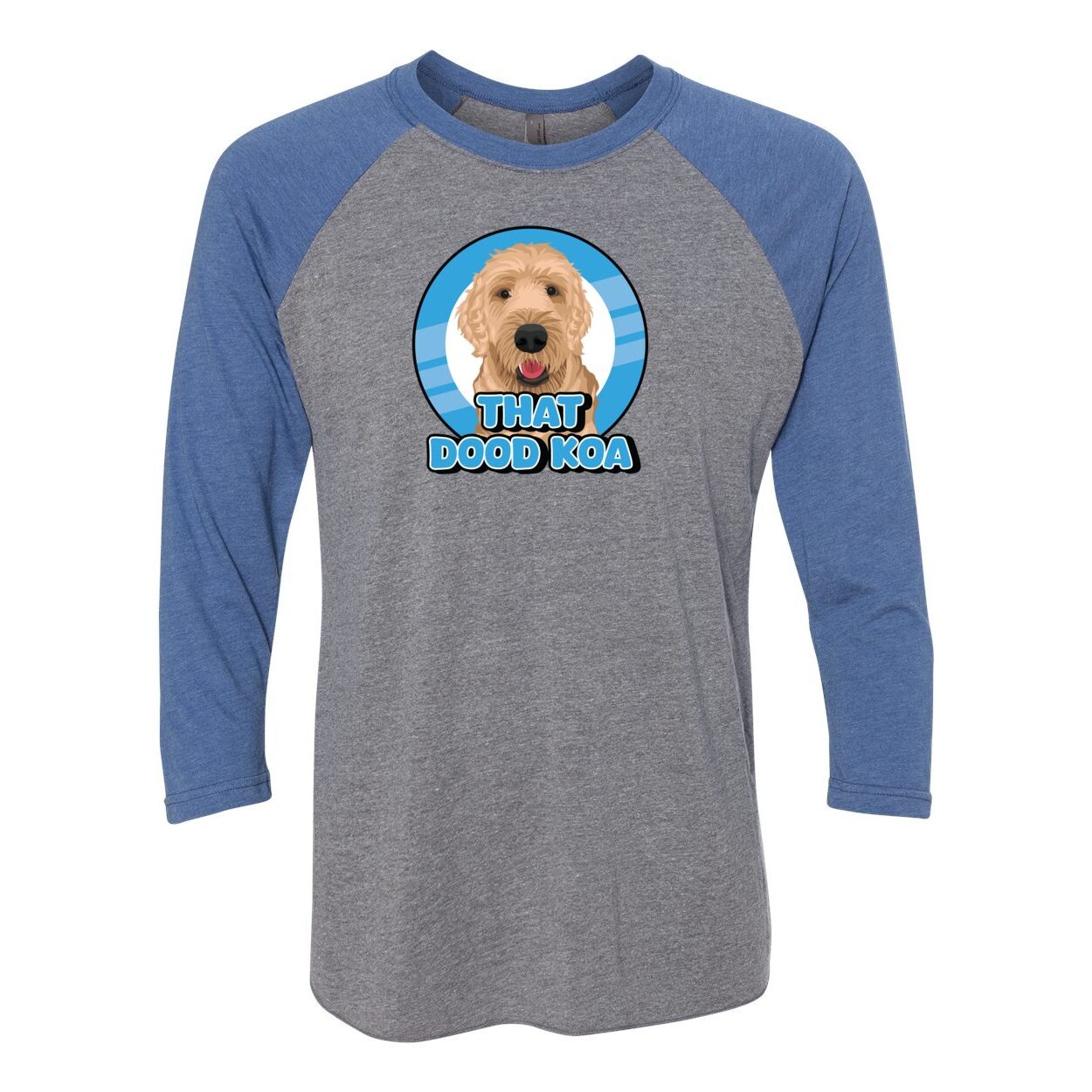 Unisex Tri-Blend Three-Quarter Sleeve Baseball Raglan Tee