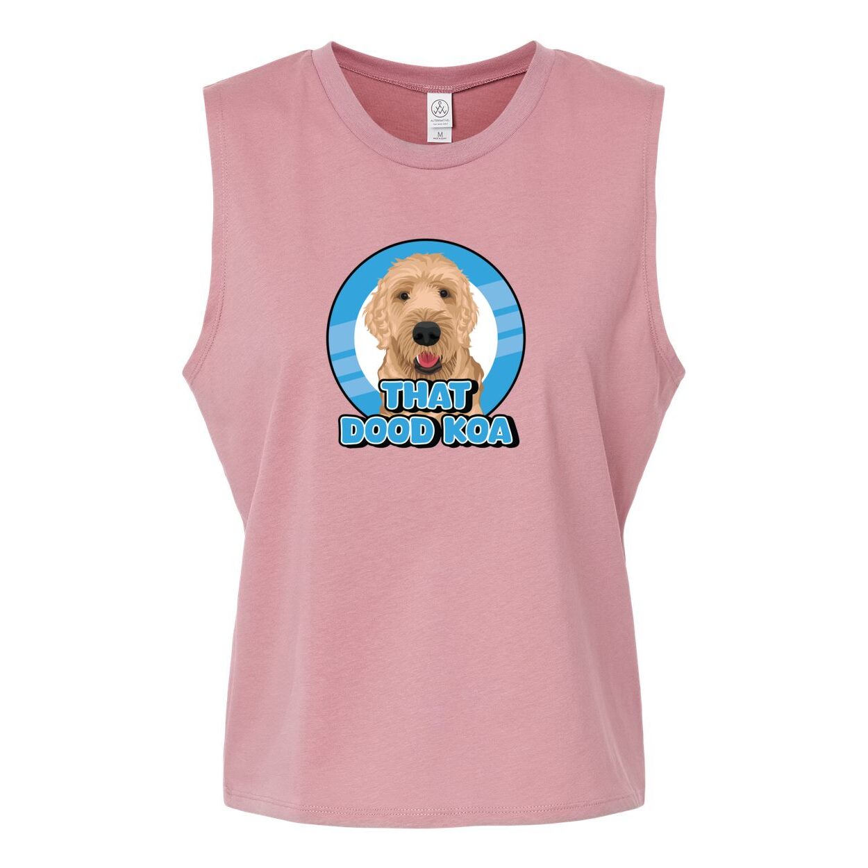 1174 Women's Cotton Jersey Go-To Crop Muscle Tank